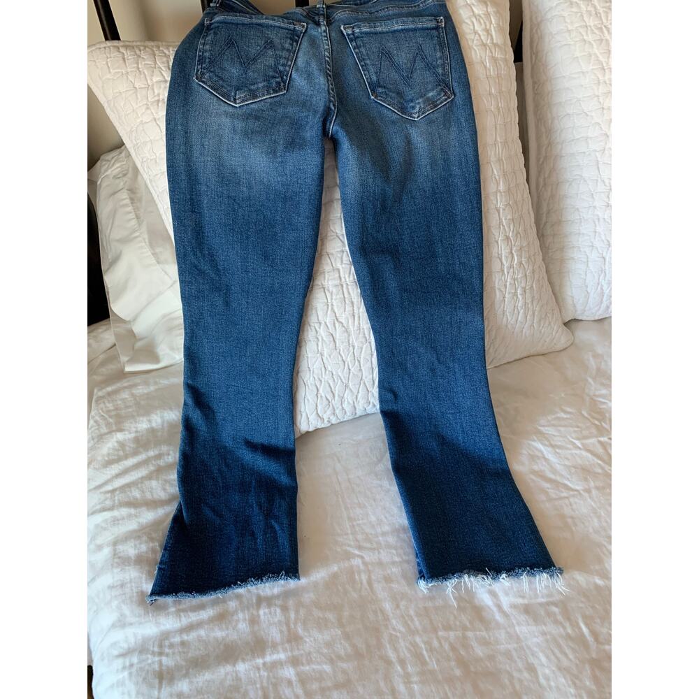 Mother Denim jeans Ankle Step Fray size 23 EUC